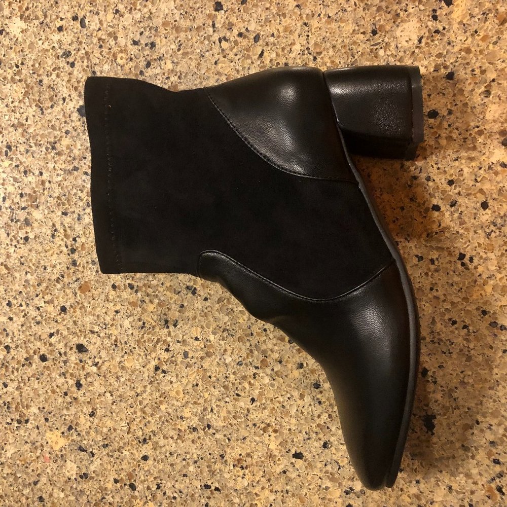 JR Catning Women's Round Toe Ankle Boots